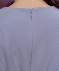 Tiaclasse L 【洗える】アシンメトリータックフレアワンピース