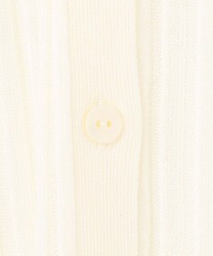 uncrave シアーニット リブロングカーディガン