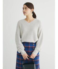 Green Parks フェザーＶネックニットプルオーバー