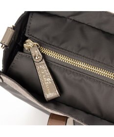 LA BAGAGERIE 【エコユース】ナイロン×型押しエナメル　2WAYミニトート