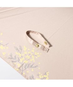 UNBILLION cache nez / 軽量サークルミモザプリントショートパラソル
