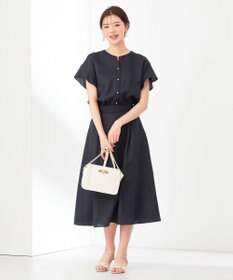 ANY SIS 【美人百花6月号掲載】スムージーポリエステル ブラウス