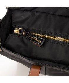 LA BAGAGERIE 【エコユース】ナイロン×型押しエナメル　2WAYミニトート