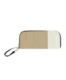 MOONBAT 【雑誌掲載大人百花夏号】FURLA 傘袋 折りたたみ傘用 カラーボーダー 吸水生地