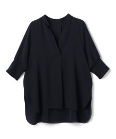 BEIGE， FLEUR / ドレープニット カフスブラウス