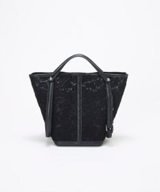 TOPKAPI 【TREASURE TOPKAPI】2way チェンジング トートバッグ レース/レオパード