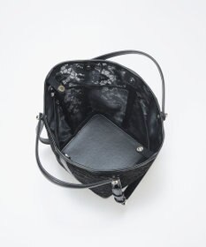 TOPKAPI 【TREASURE TOPKAPI】2way チェンジング トートバッグ レース/レオパード