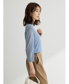 Green Parks ＳＥＴ２点　ラメすかしニット＋キャミソール