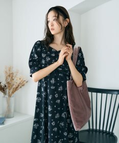 earth music&ecology 【WEB限定】ベロアトートバッグ