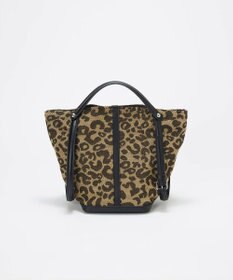 TOPKAPI 【TREASURE TOPKAPI】2way チェンジング トートバッグ レース/レオパード