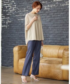 ICB 【人気のため新色追加・洗える】VIS/NYハイゲージ ５分袖プルオーバー