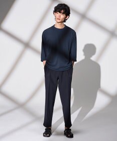 JOSEPH HOMME 【WEB限定】【新素材 / 新型】エンジニアドテック　リラックスフォルム クルーネック7分袖Ｔシャツ