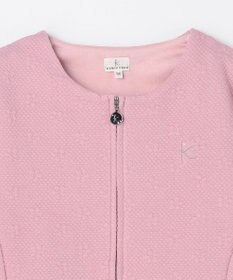 組曲 KIDS 【150-160㎝】フラワーキルト パーカー