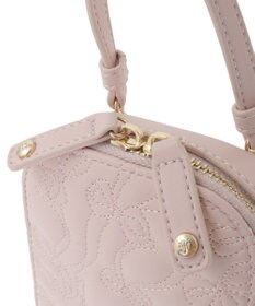 Maison de FLEUR リボンキルティングスマホポシェット