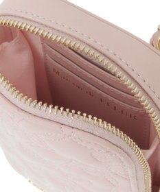 Maison de FLEUR リボンキルティングスマホポシェット