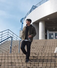 SHARE PARK MENS 【UNISEX】モンスター中綿カーディガン（L・XLサイズ）