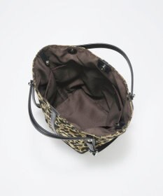 TOPKAPI 【TREASURE TOPKAPI】2way チェンジング トートバッグ レース/レオパード