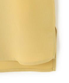 ICB L 【WEB限定・接触冷感・UVケア・吸水速乾・防シワ・洗える】 ドレープツイル クロップドシャツ