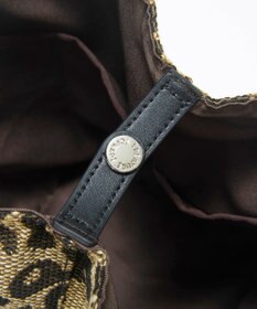 TOPKAPI 【TREASURE TOPKAPI】2way チェンジング トートバッグ レース/レオパード