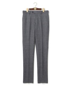 J.PRESS MEN 【ウォッシャブル可】トリートメントウール ストレッチグレナカートチェック スラックス