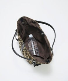 TOPKAPI 【TREASURE TOPKAPI】2way チェンジング トートバッグ レース/レオパード