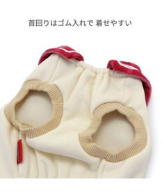 PET PARADISE スヌーピー チェック襟 トレーナー 《ホワイト》 小型犬