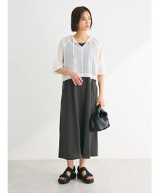 Green Parks ＳＥＴ２点　メッシュ＋ノースリーブワンピース