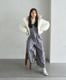 earth music&ecology 2wayパファー ショートブルゾン