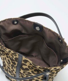 TOPKAPI 【TREASURE TOPKAPI】2way チェンジング トートバッグ レース/レオパード