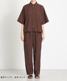 NAVE 【ReNAVE　撥水機能・UVカット・透湿・接触冷感・洗える】ナイロンタスランシャツ