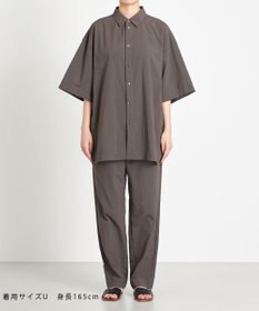 NAVE 【ReNAVE　撥水機能・UVカット・透湿・接触冷感・洗える】ナイロンタスランシャツ