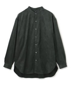 JOSEPH HOMME コマスウェード  バンドカラーシャツ