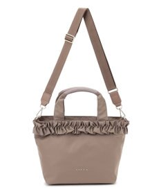 TOCCA 【ショルダー取り外し可能】FRILL GARLAND NYLONTOTE  トートバッグ