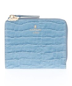 LANVIN en Bleu マゼンダ Lファスナー二つ折り財布