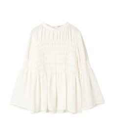 earth music&ecology ジャガードシャーリングプルオーバー