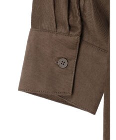 Green Parks マイクロピケシャツワンピース