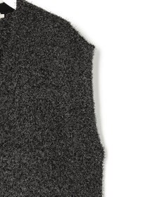 ICB ツイーディーニット ジップアップジレ