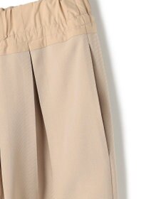BEIGE， RUE / ドライタッチイージーセミワイドパンツ