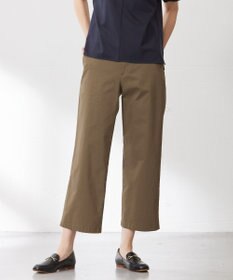 J.PRESS LADIES 【洗える】Vanyストレッチツイル セミワイド パンツ