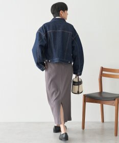 AMERICAN HOLIC 針抜きリブナロースカート