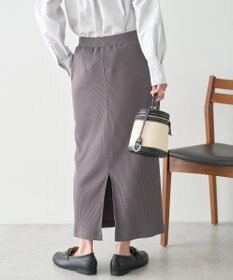 AMERICAN HOLIC 針抜きリブナロースカート