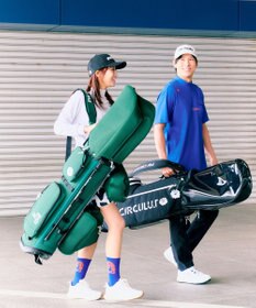 PW CIRCULUS 【UNISEX】デタッチャブル キャディバッグ PVCフード