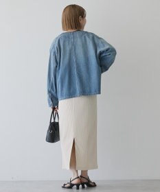 AMERICAN HOLIC 針抜きリブナロースカート