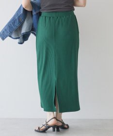 AMERICAN HOLIC 針抜きリブナロースカート