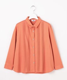 J.PRESS LADIES コンパクトトリコット シャツライク カットソー