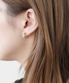 TOCCA 【WEB限定】TRILL PEARL PIERCED EARRINGS K10 淡水パール ピアス