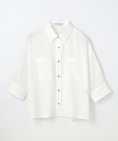 ANY コットンエアーウォッシュ5分袖シャツ