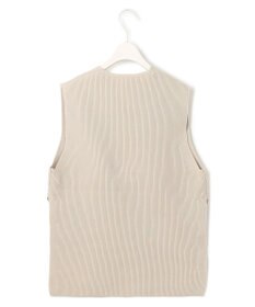 ICB 【洗える】リサイクルポリエステルハイゲージ  ニットベスト