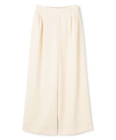 UNFILO L タックワイドパンツ