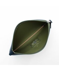 A.D.M.J. 【魔法の様に軽い】マジックライト/スパニッシュファブリックエンブレム刺しゅうフラットポーチ2セット(L/LL)